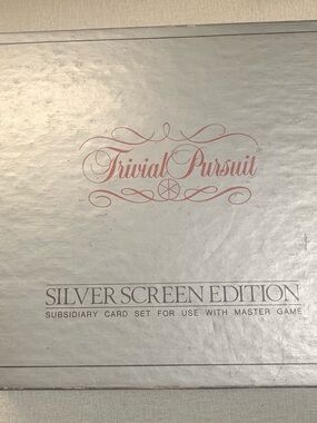 Trivial Pursuit Vintage Silver Screen Edition Question Cards